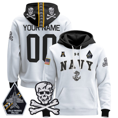 Navy MID 2024 Custom Pullover Hoodie V4