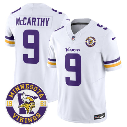 MIN King Of The North Patch Vapor Limited Jersey - Est. 1961 Patch - All Stitched