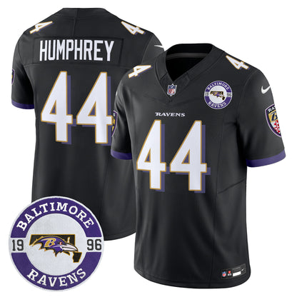 Men's Ravens 2024 Vapor Limited Jersey - Est. 1996 Patch - All Stitched