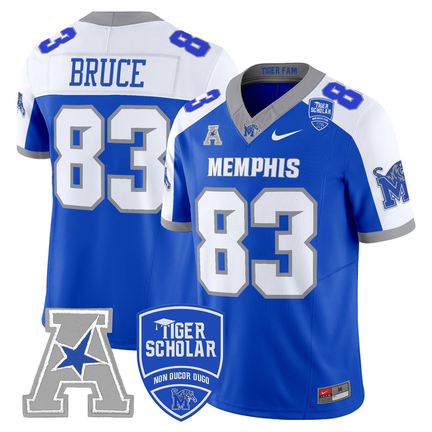 Men's Memphis Tigers 2025 Vapor Limited Jersey - All Stitched