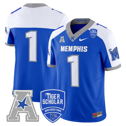 Men's Memphis Tigers 2025 Vapor Limited Jersey - All Stitched