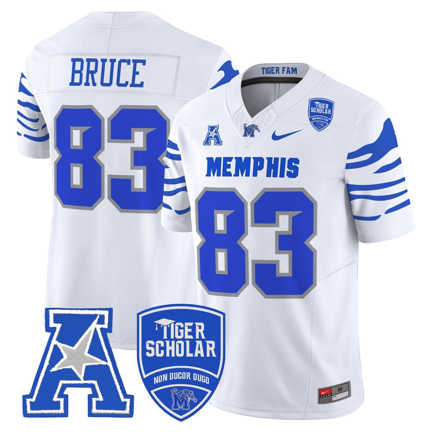 Men's Memphis Tigers 2025 Vapor Limited Jersey - All Stitched