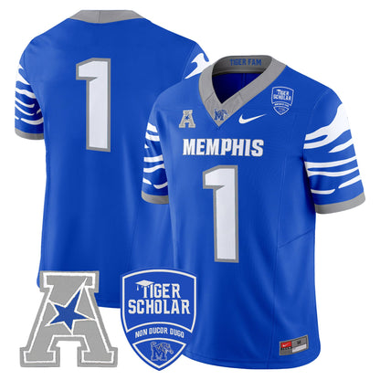 Men's Memphis Tigers 2025 Vapor Limited Jersey - All Stitched