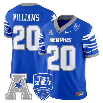 Men's Memphis Tigers 2025 Vapor Limited Jersey - All Stitched