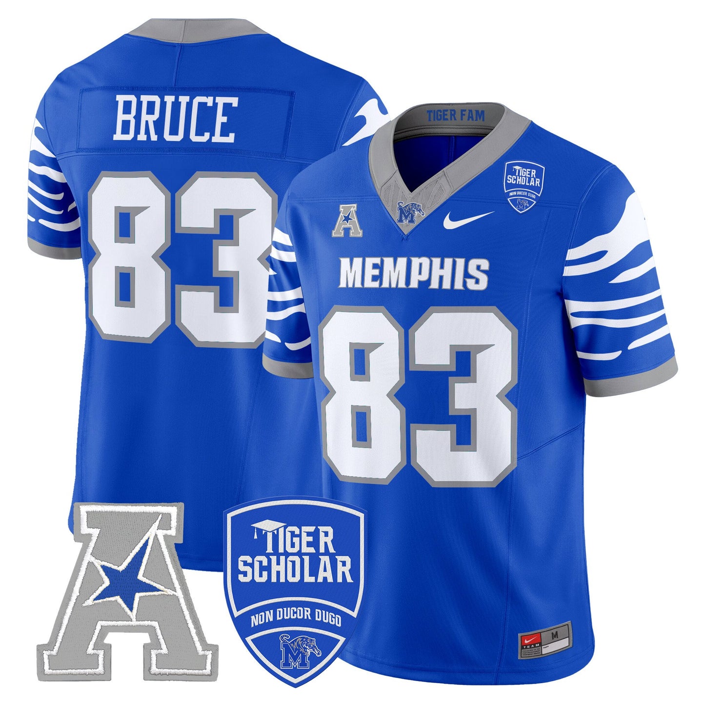 Men's Memphis Tigers 2025 Vapor Limited Jersey - All Stitched