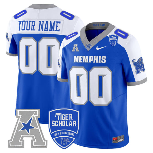 Memphis Tigers 2025 Vapor Limited Custom Jersey - All Stitched