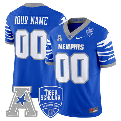 Memphis Tigers 2025 Vapor Limited Custom Jersey - All Stitched