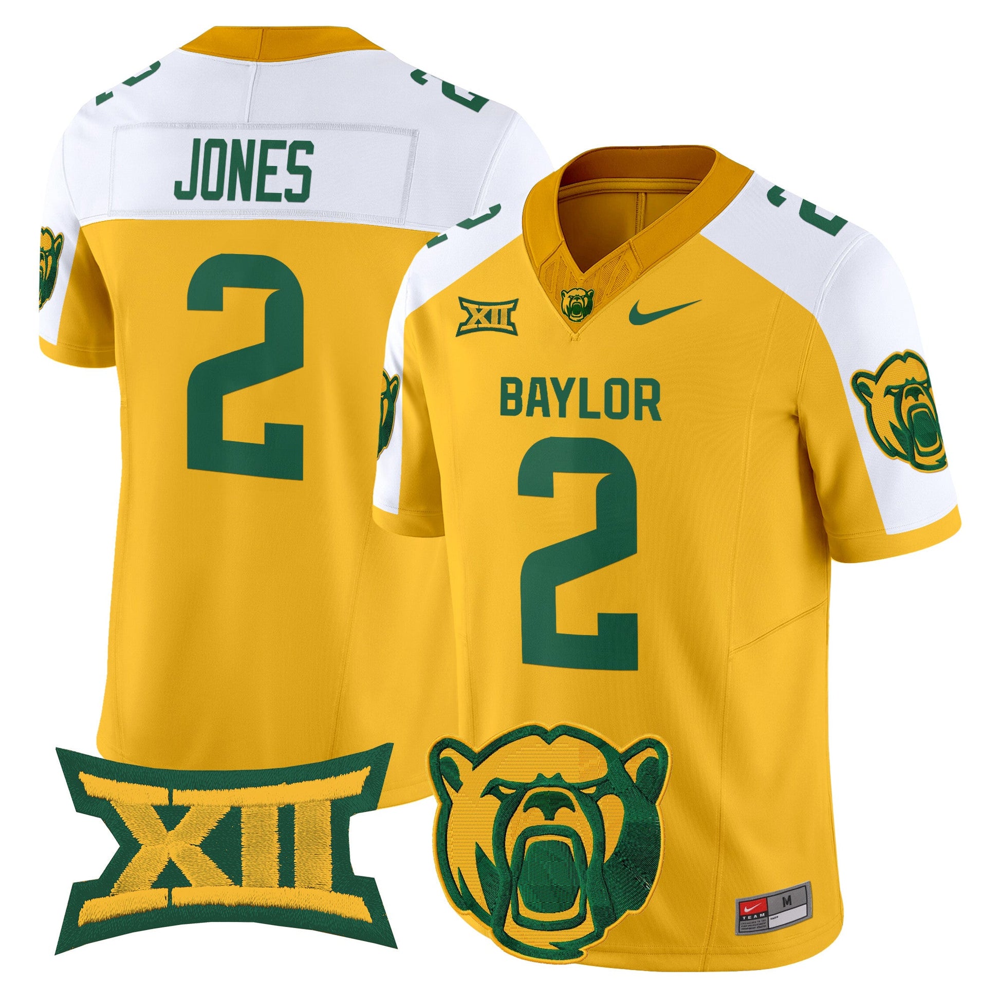 Men's Baylor Bears 2025 Vapor Limited Jersey V2 - All Stitched
