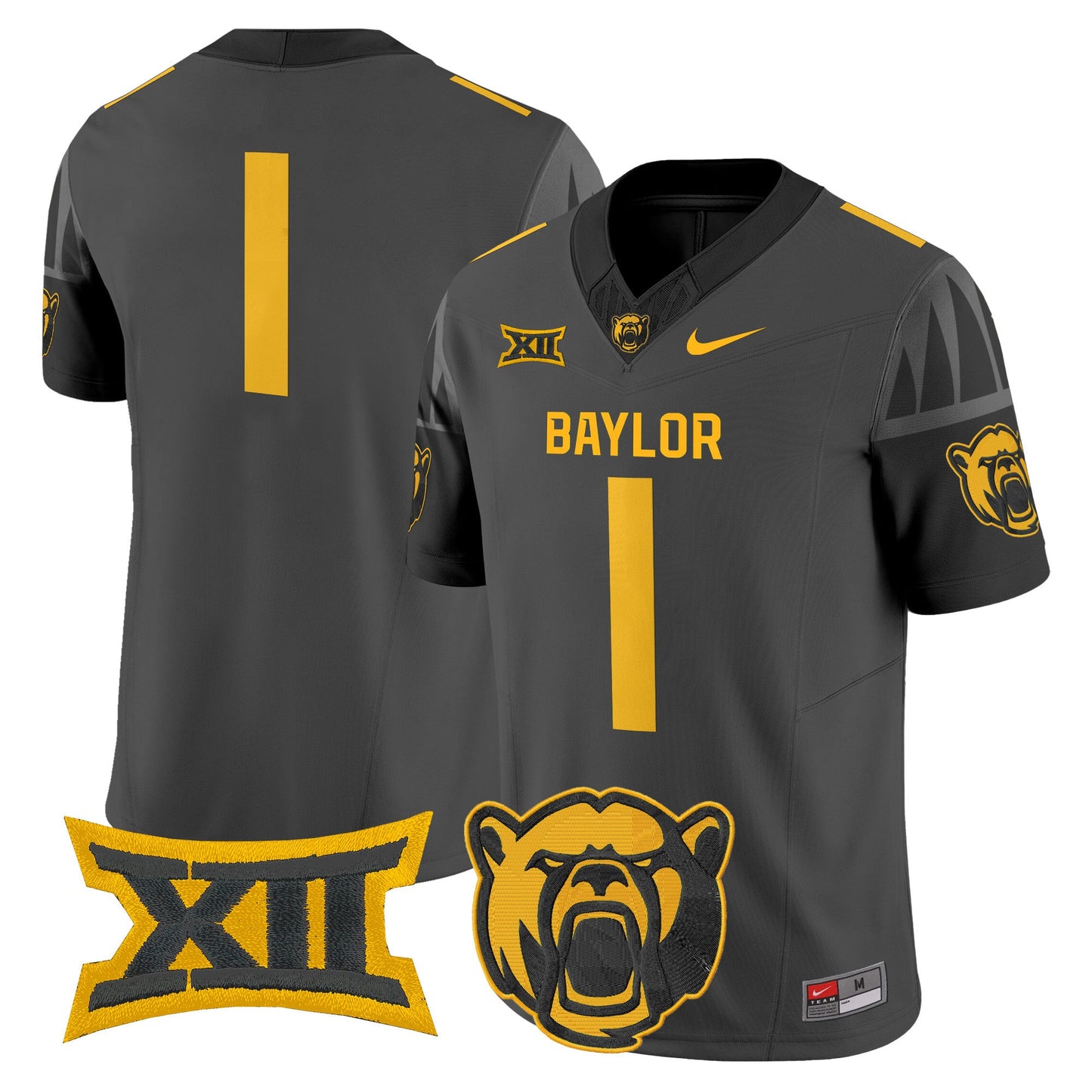 Men's Baylor Bears 2025 Vapor Limited Jersey V2 - All Stitched