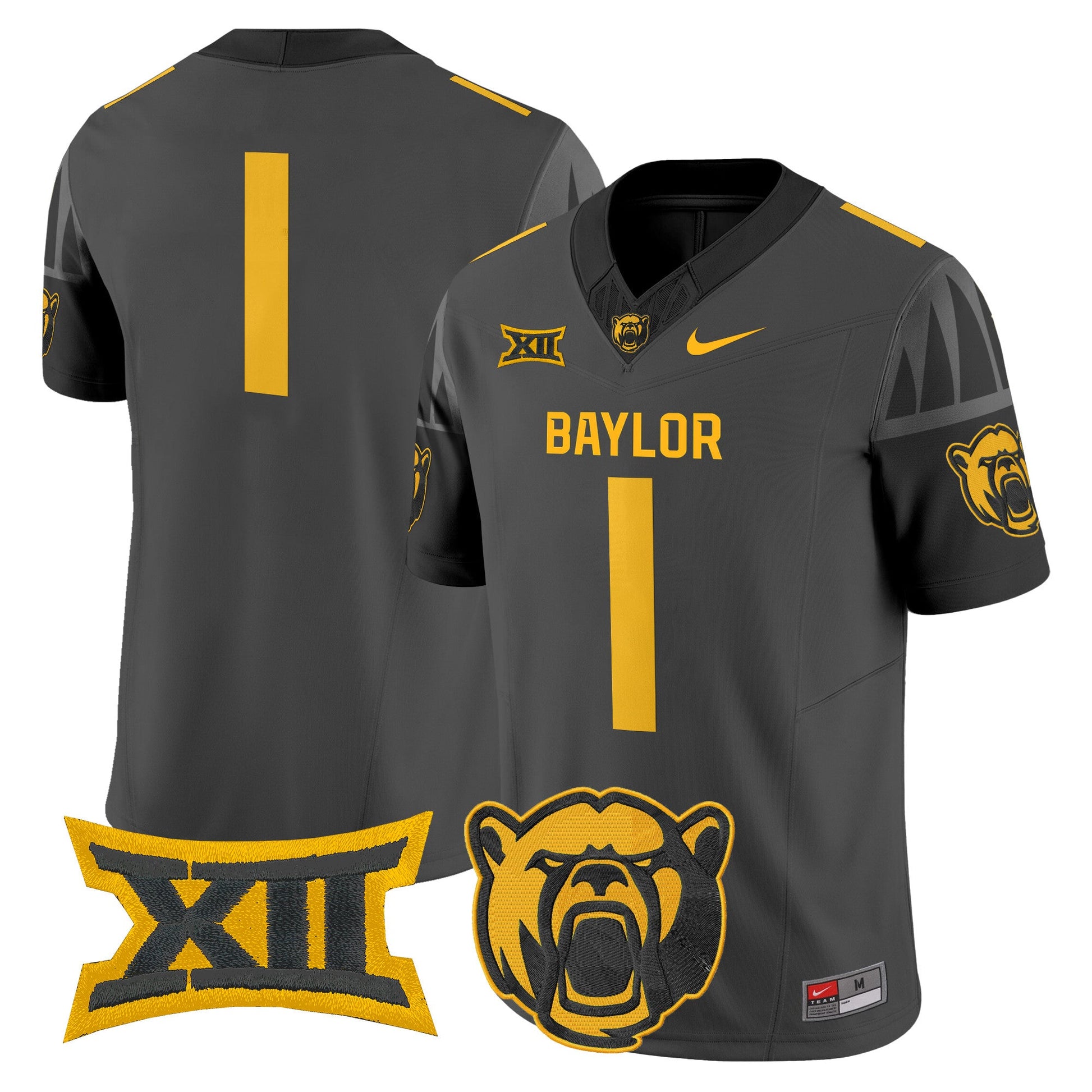 Men's Baylor Bears 2025 Vapor Limited Jersey V2 - All Stitched