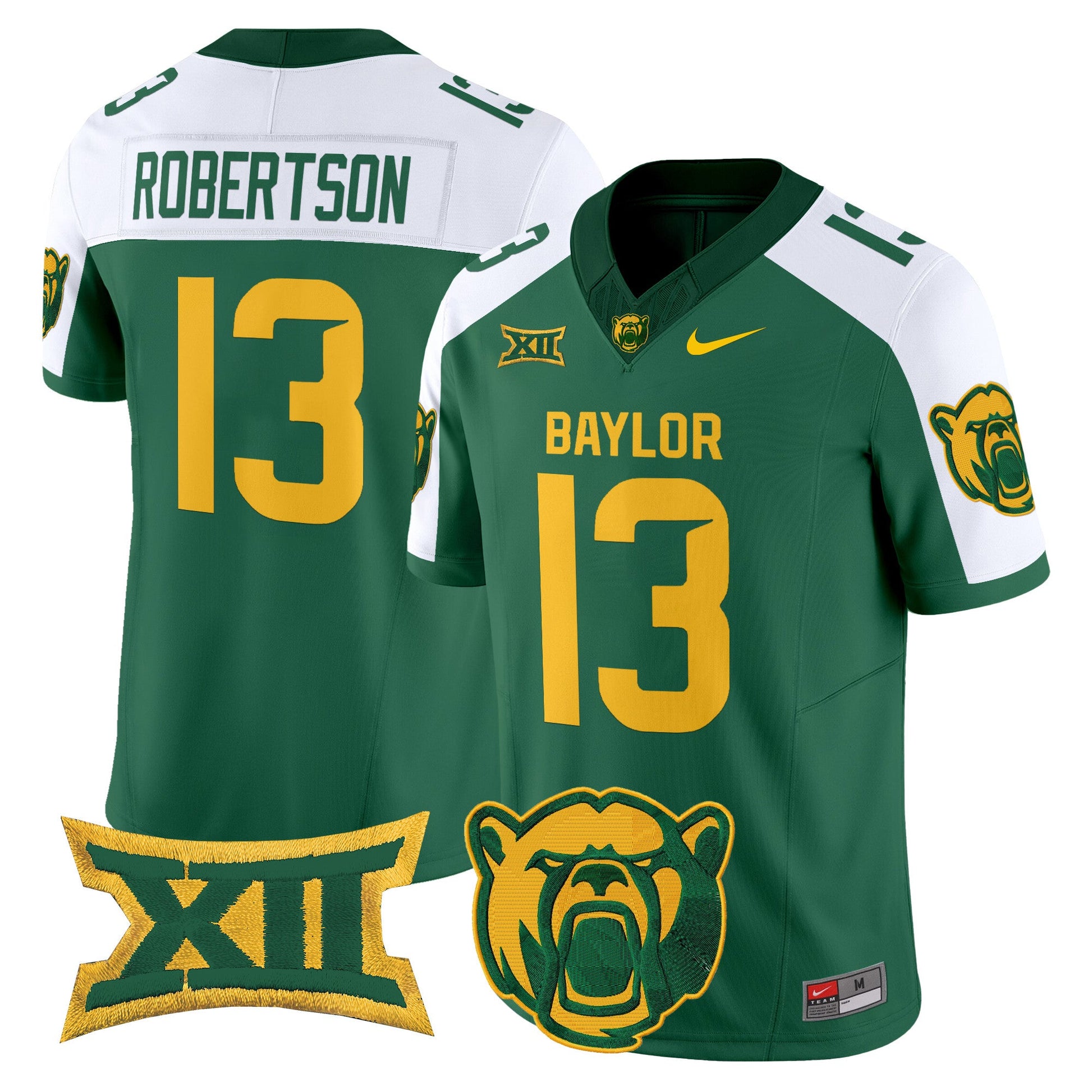 Men's Baylor Bears 2025 Vapor Limited Jersey V2 - All Stitched