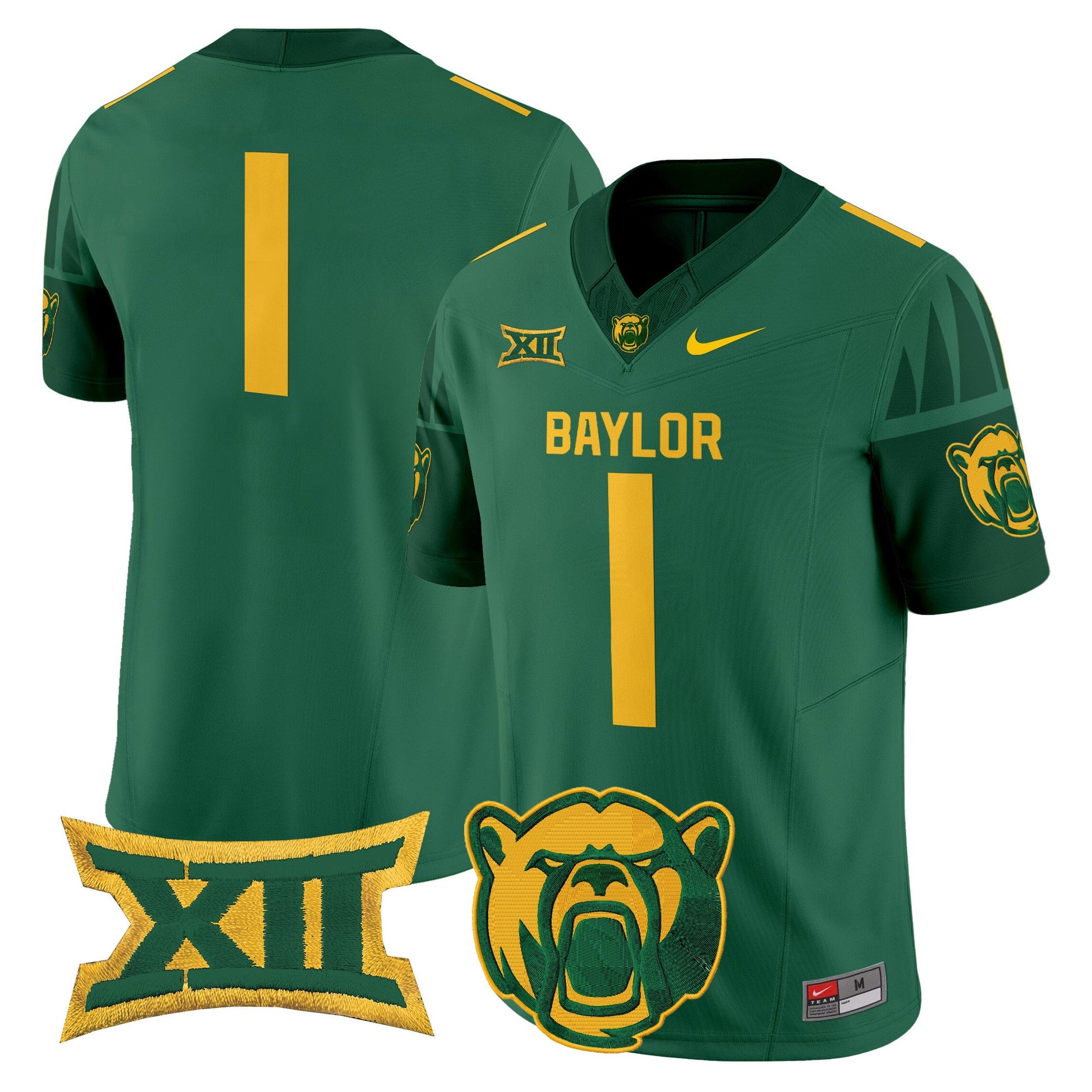 Men's Baylor Bears 2025 Vapor Limited Jersey V2 - All Stitched