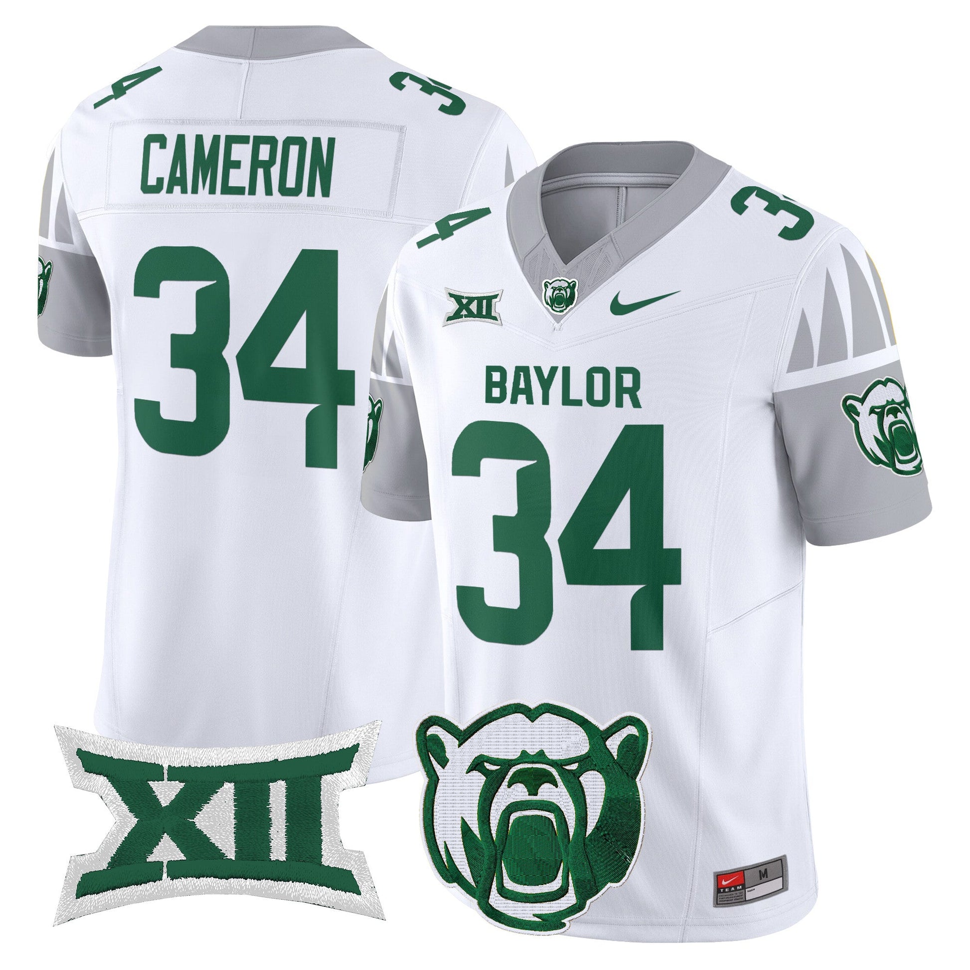 Men's Baylor Bears 2025 Vapor Limited Jersey V2 - All Stitched