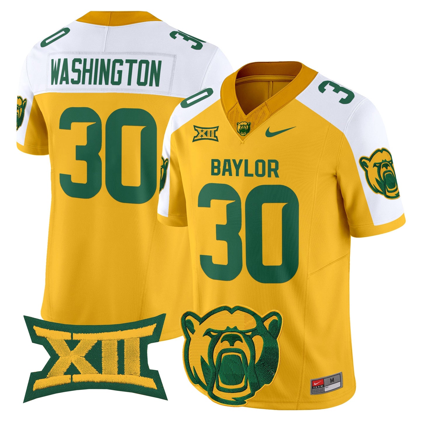 Men's Baylor Bears 2025 Vapor Limited Jersey V2 - All Stitched