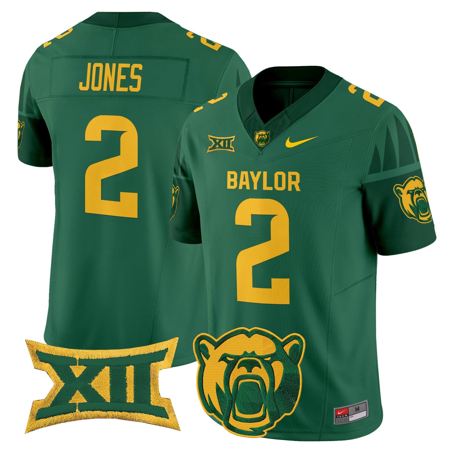 Men's Baylor Bears 2025 Vapor Limited Jersey V2 - All Stitched