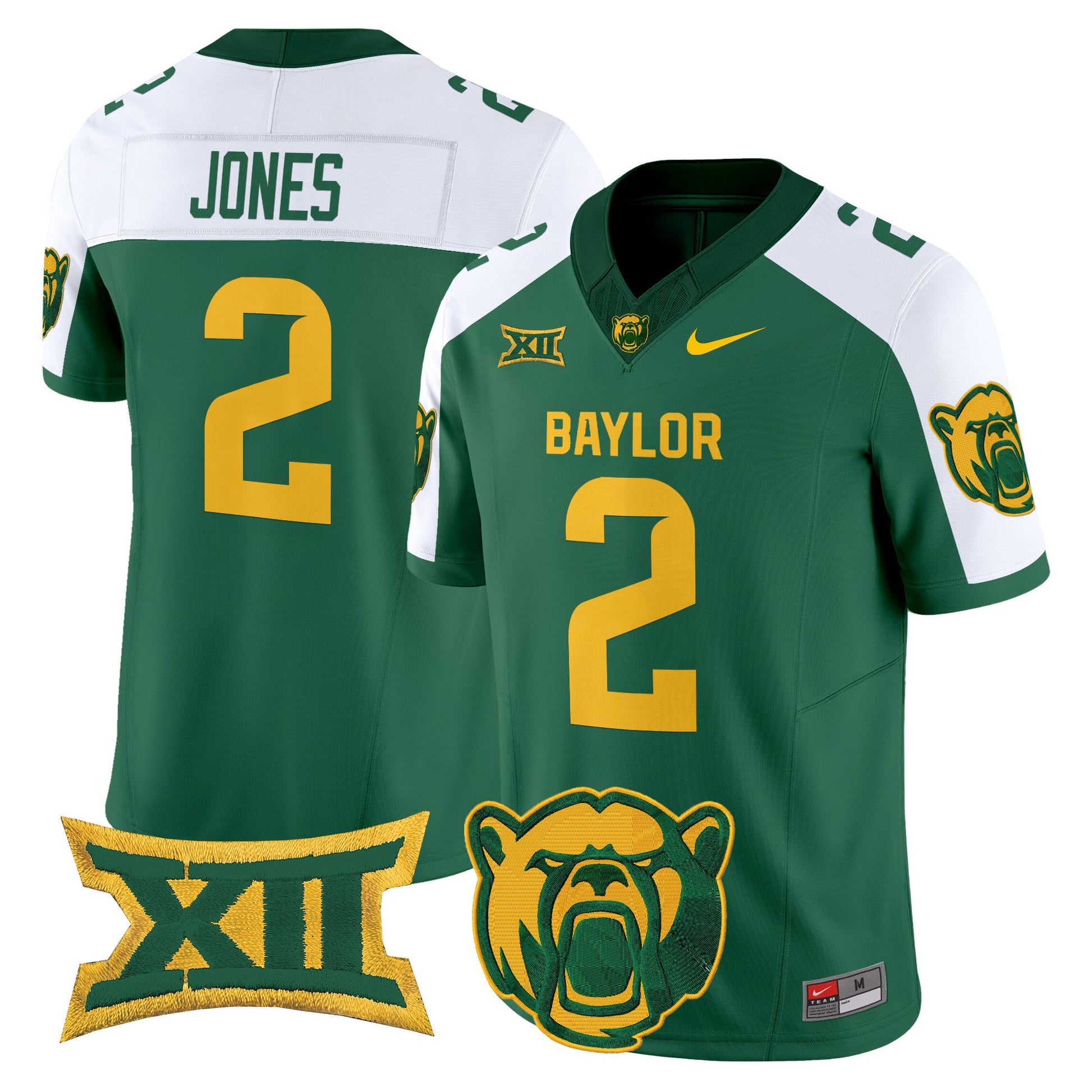 Men's Baylor Bears 2025 Vapor Limited Jersey V2 - All Stitched