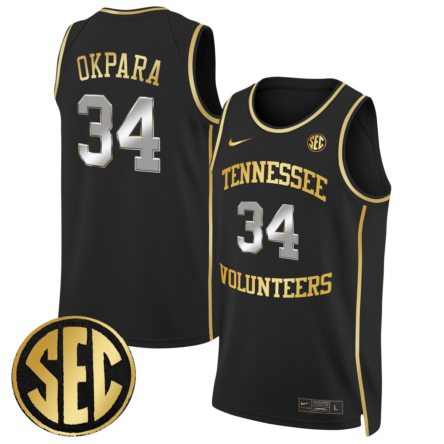 Tennessee Volunteers 2024 Swingman Basketball Jersey - All Stitched