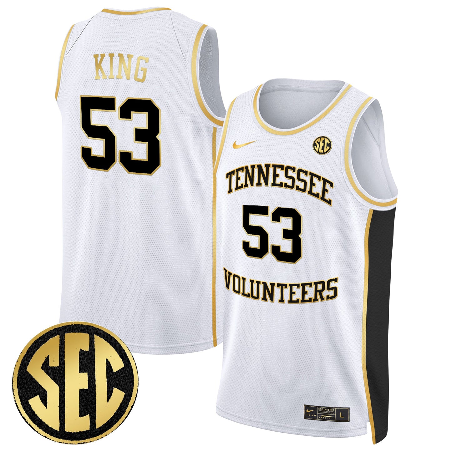 Tennessee Volunteers 2024 Swingman Basketball Jersey - All Stitched