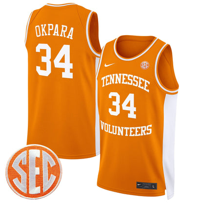 Tennessee Volunteers 2024 Swingman Basketball Jersey - All Stitched