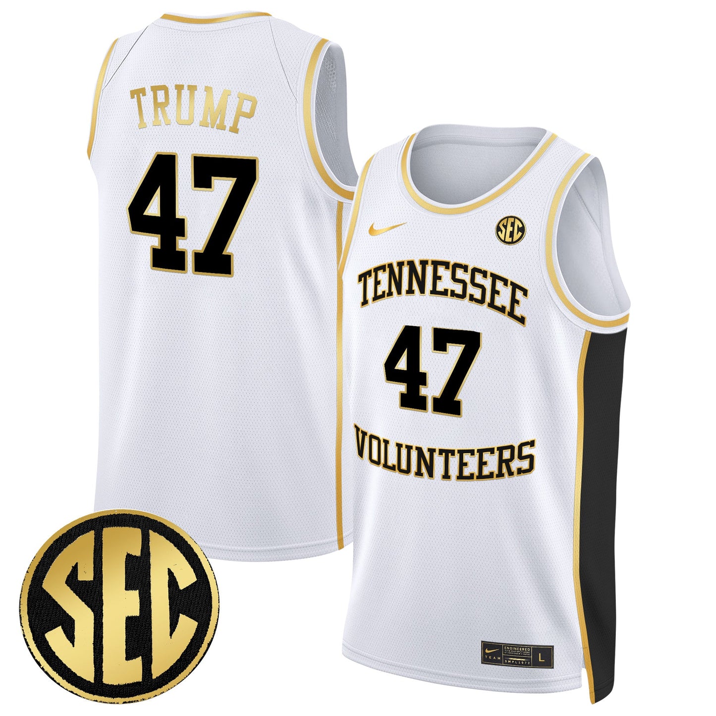 Tennessee Volunteers 2024 Swingman Basketball Jersey - All Stitched