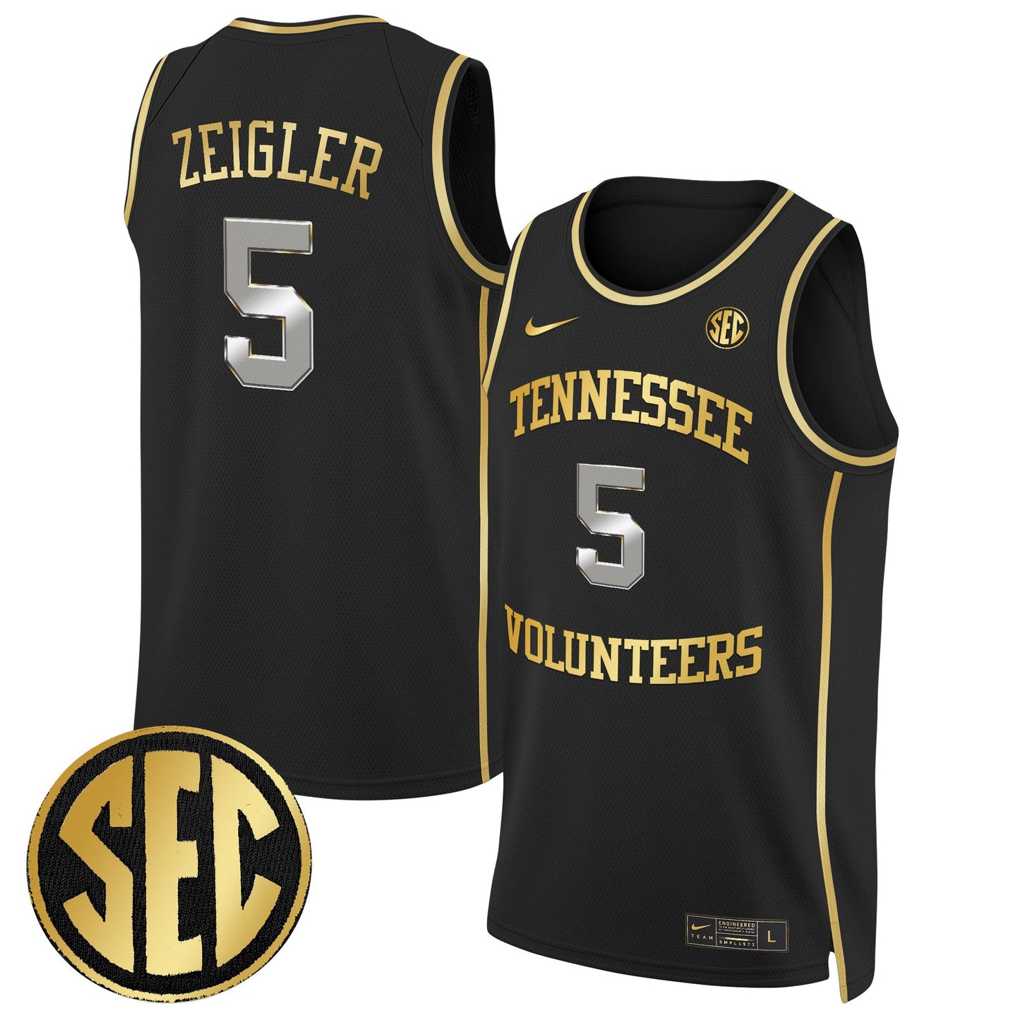 Tennessee Volunteers 2024 Swingman Basketball Jersey - All Stitched