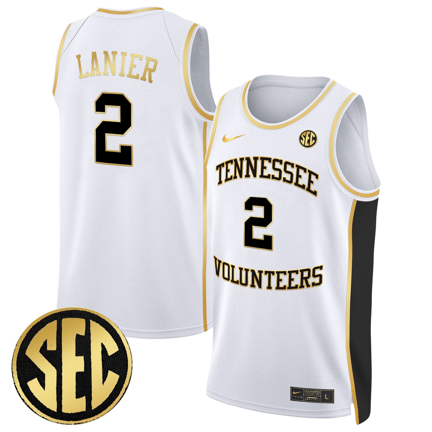 Tennessee Volunteers 2024 Swingman Basketball Jersey - All Stitched