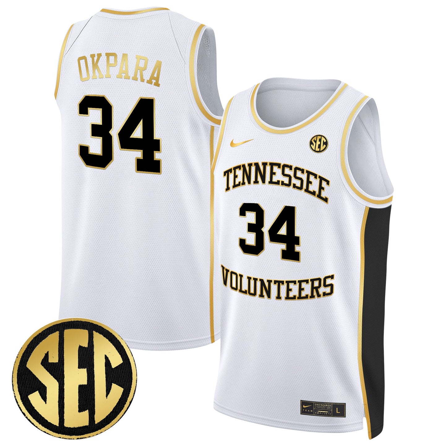 Tennessee Volunteers 2024 Swingman Basketball Jersey - All Stitched