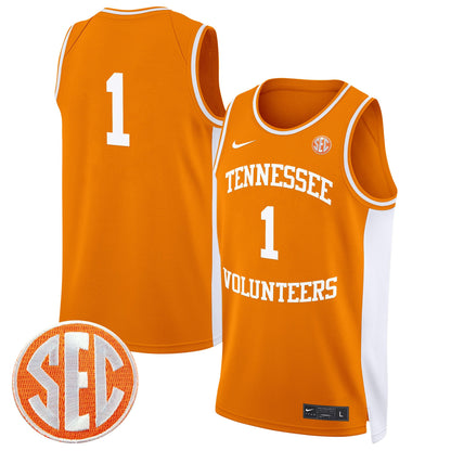 Tennessee Volunteers 2024 Swingman Basketball Jersey - All Stitched