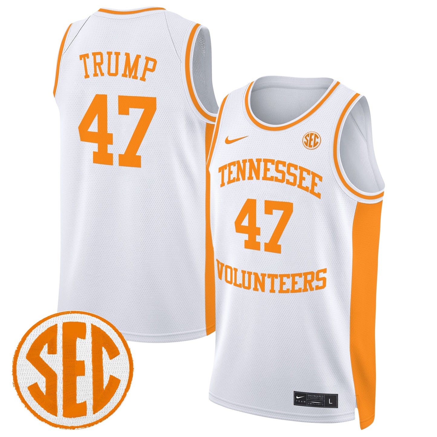 Tennessee Volunteers 2024 Swingman Basketball Jersey - All Stitched