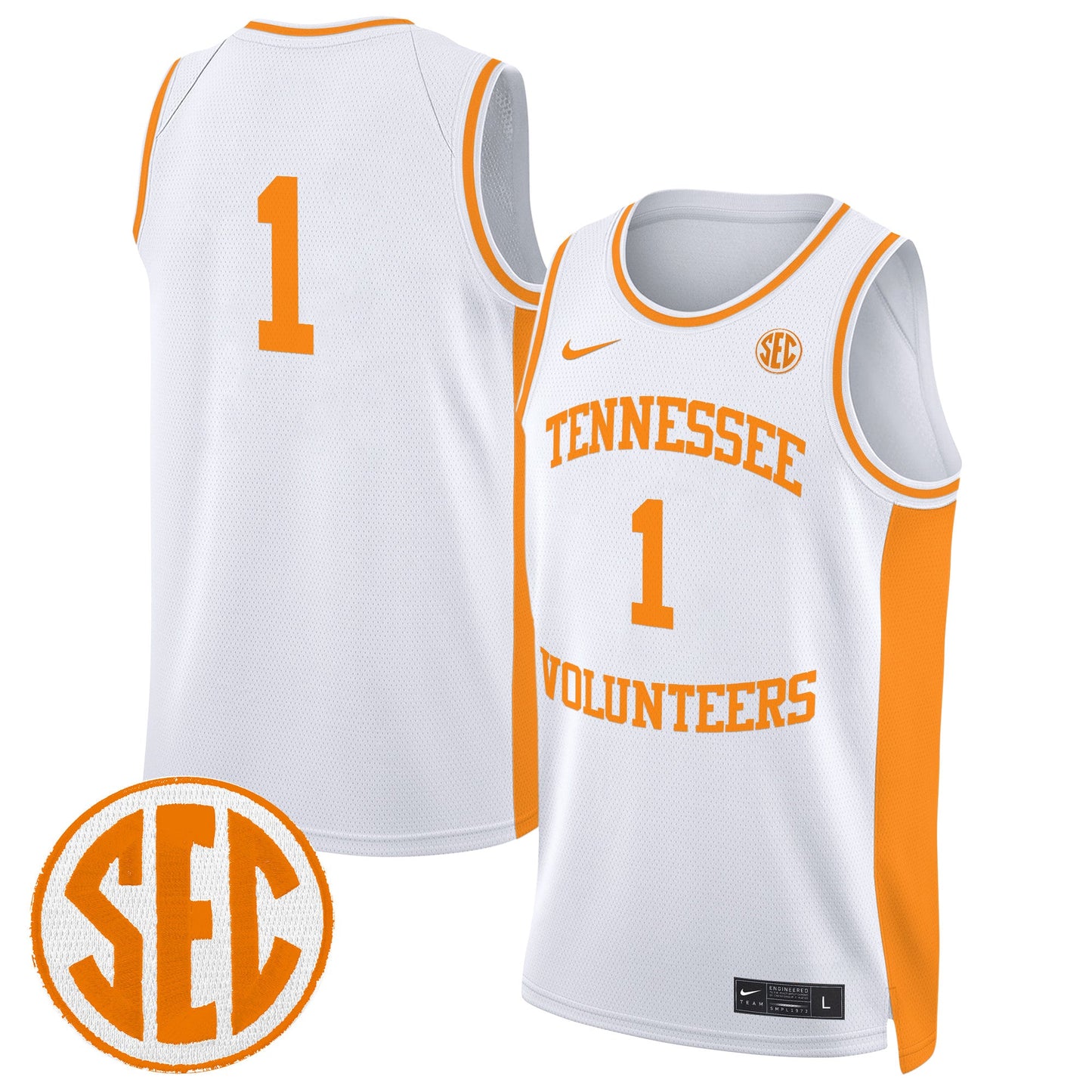 Tennessee Volunteers 2024 Swingman Basketball Jersey - All Stitched