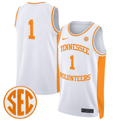 Tennessee Volunteers 2024 Swingman Basketball Jersey - All Stitched