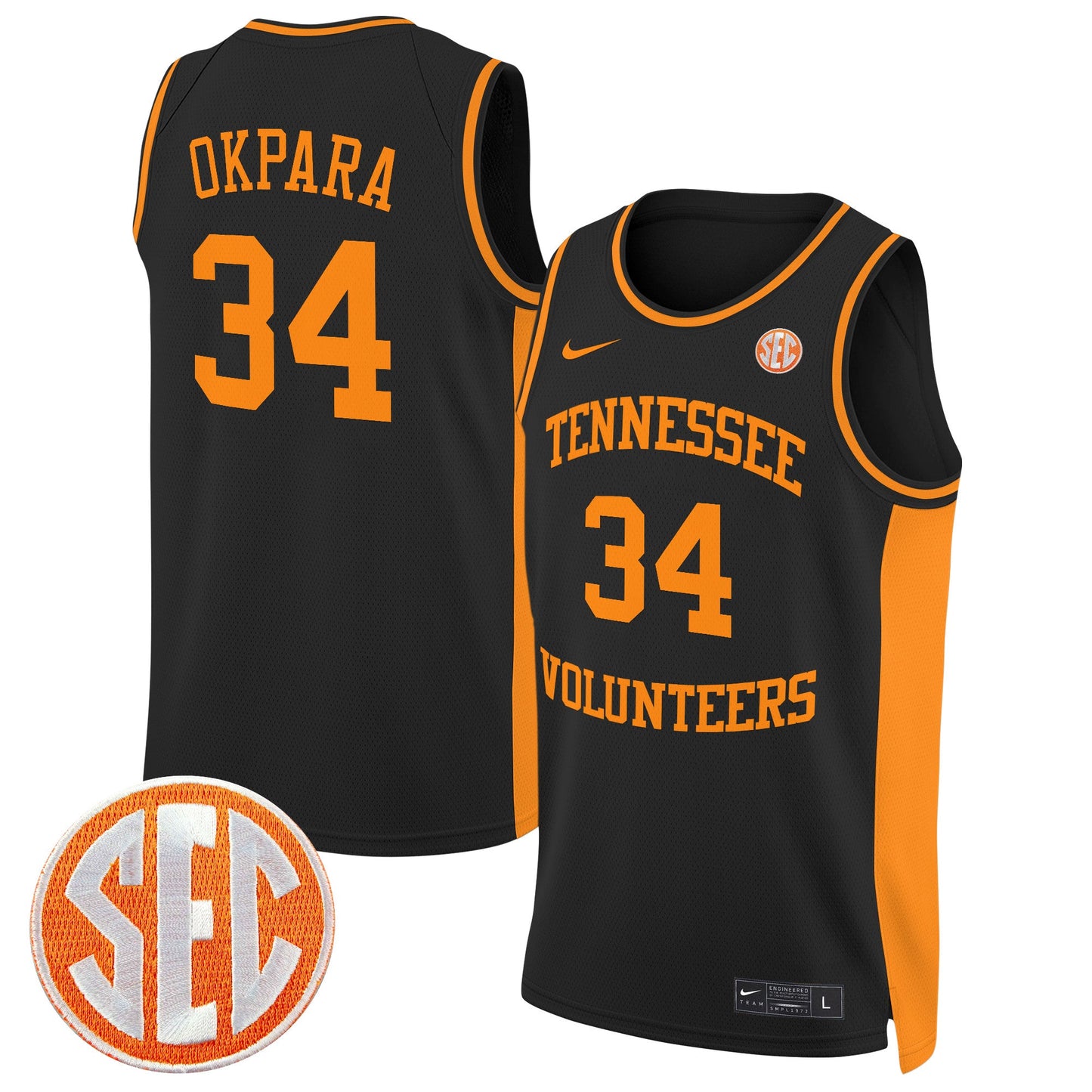 Tennessee Volunteers 2024 Swingman Basketball Jersey - All Stitched