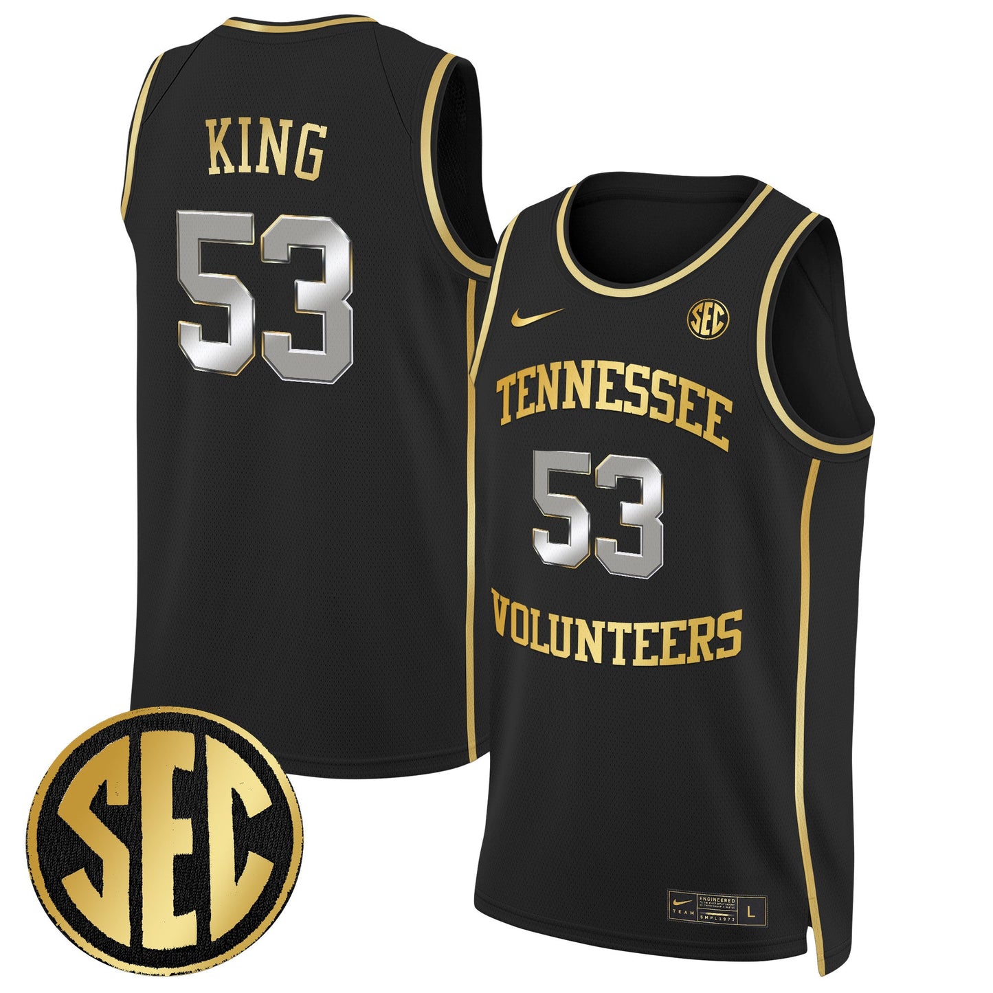 Tennessee Volunteers 2024 Swingman Basketball Jersey - All Stitched