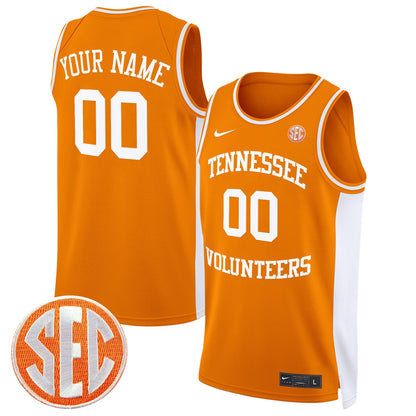 Tennessee Volunteers 2024 Swingman Basketball Custom Jersey - All Stitched