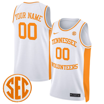 Tennessee Volunteers 2024 Swingman Basketball Custom Jersey - All Stitched