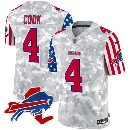 Men's Bills American Style Vapor Limited Jersey - All Stitched