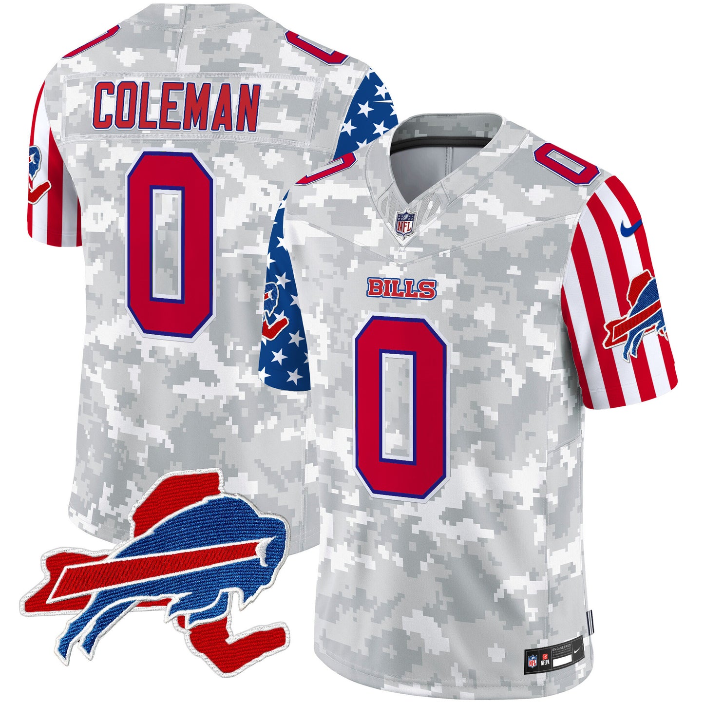 Men's Bills American Style Vapor Limited Jersey - All Stitched