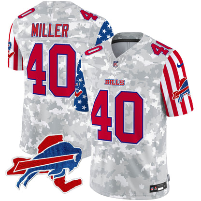 Men's Bills American Style Vapor Limited Jersey - All Stitched