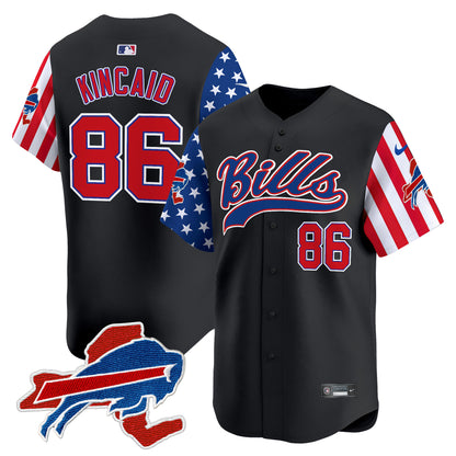 Men's Buffalo Bills 2024 American Style Vapor Baseball Jersey - All Stitched