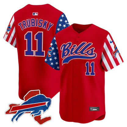 Men's Buffalo Bills 2024 American Style Vapor Baseball Jersey - All Stitched