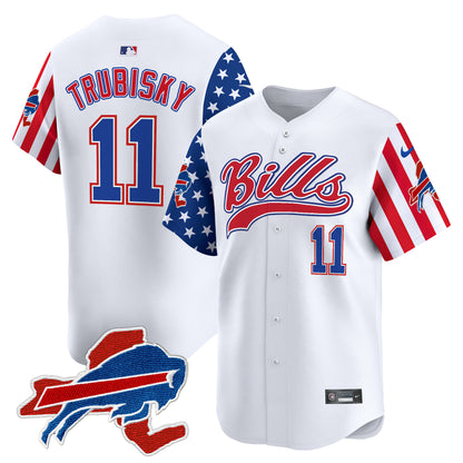 Men's Buffalo Bills 2024 American Style Vapor Baseball Jersey - All Stitched