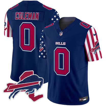 Men's Bills American Style Vapor Limited Jersey V2 - All Stitched