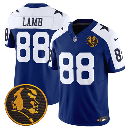 Men's Cowboys Texas & John Madden Patch Vapor Limited Jersey V2 - All Stitched