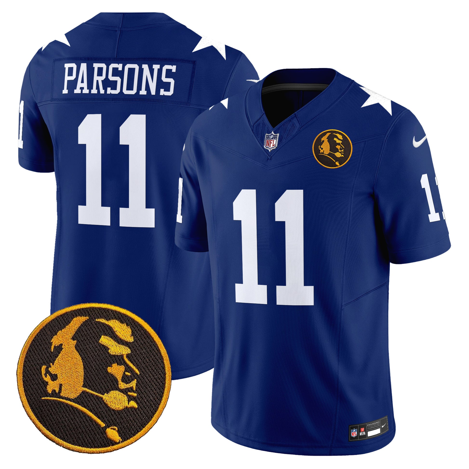 Men's Cowboys Texas & John Madden Patch Vapor Limited Jersey V2 - All Stitched