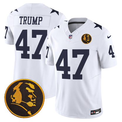 Men's Cowboys Texas & John Madden Patch Vapor Limited Jersey V2 - All Stitched