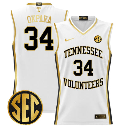 Tennessee Volunteers 2024 Lightweight Basketball Jersey - All Stitched
