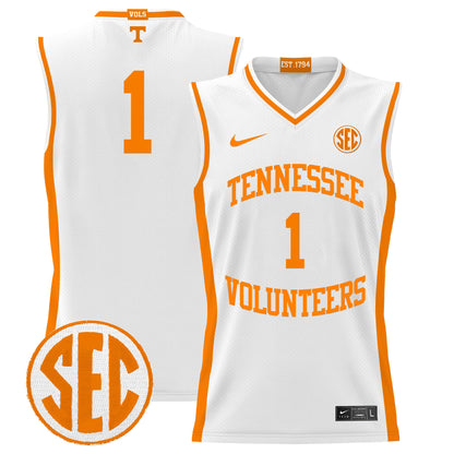 Tennessee Volunteers 2024 Lightweight Basketball Jersey - All Stitched