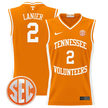 Tennessee Volunteers 2024 Lightweight Basketball Jersey - All Stitched