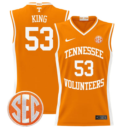 Tennessee Volunteers 2024 Lightweight Basketball Jersey - All Stitched