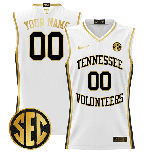 Tennessee Volunteers 2024 Lightweight Basketball Custom Jersey - All Stitched